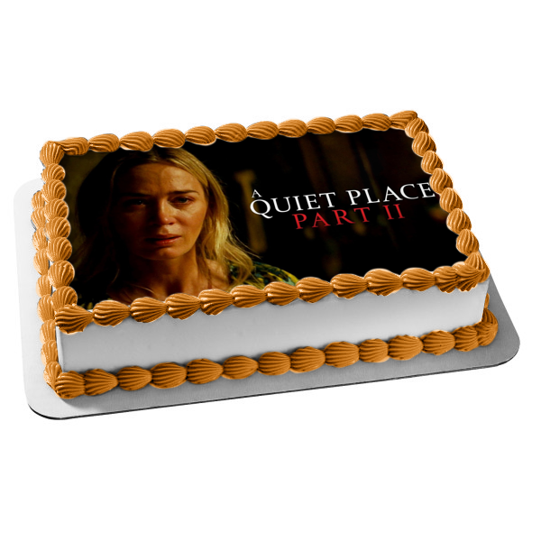 A Quiet Place Part II Evelyn Abbot Edible Cake Topper Image ABPID54480