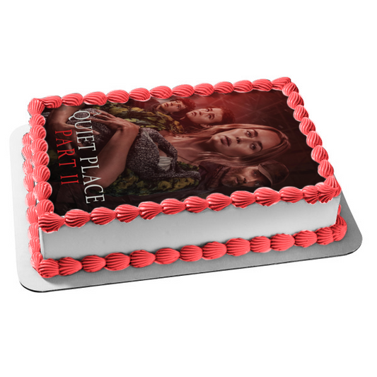 A Quiet Place Part II Evelyn the Baby Regan Marcus Emmet Edible Cake Topper Image ABPID54482