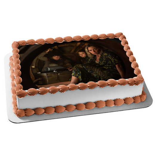 A Quiet Place Part II Evelyn Marcus Regan the Baby Edible Cake Topper Image ABPID54484