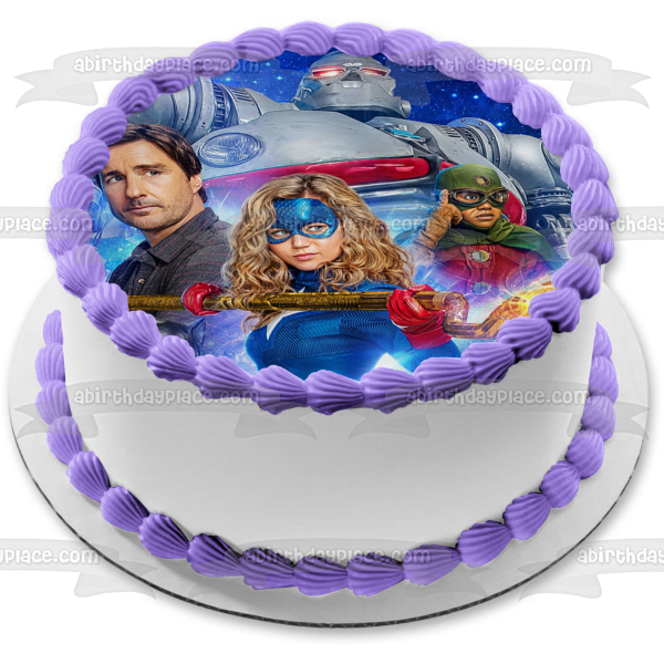 Imagen comestible para decoración de tarta Stargirl Pat Wildcat ABPID54403 