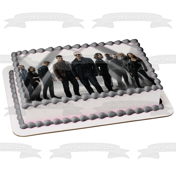 Agents of S.H.I.E.L.D. Daisy Ruby Jemma Melinda Phil Grant Edible Cake Topper Image ABPID54486