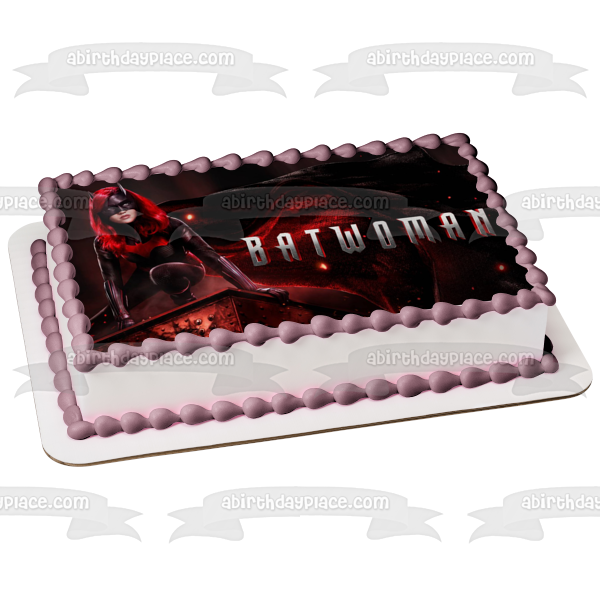 Imagen de decoración comestible para tarta de Batwoman DC Comics ABPID54406 