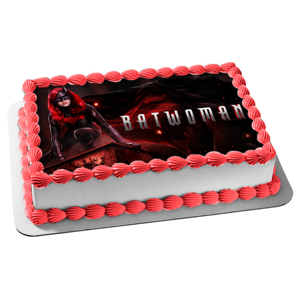 Batwoman DC Comics Edible Cake Topper Image ABPID54406