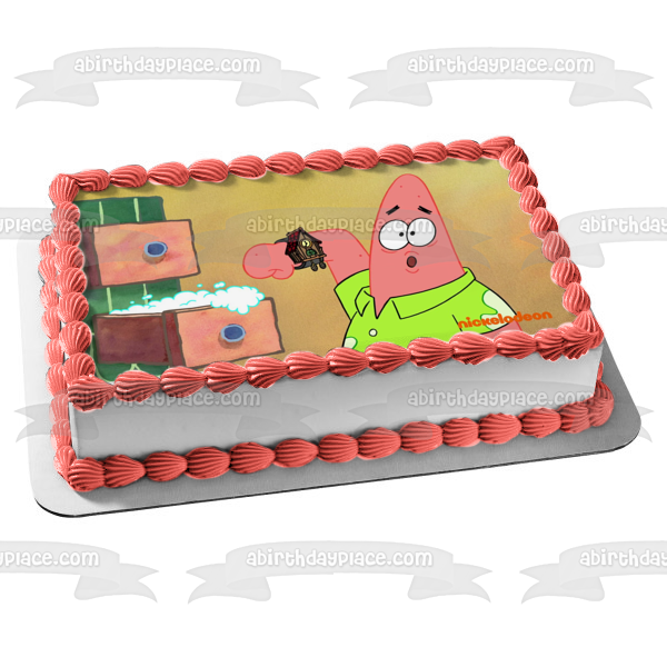 The Patrick Star Show Edible Cake Topper Image ABPID54503