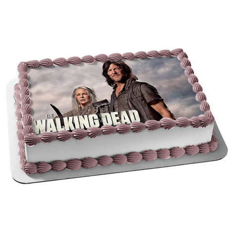 The Walking Dead Daryl Zombies Lori Grimes Michone Edible Cake