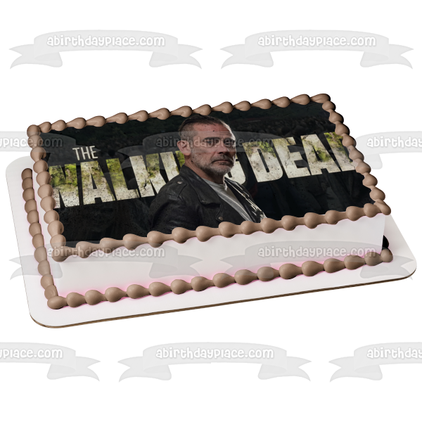 Imagen comestible para decoración de tarta de The Walking Dead Negan ABPID54446 