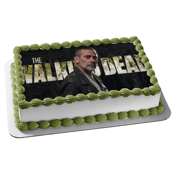 The Walking Dead Negan Edible Cake Topper Image ABPID54446