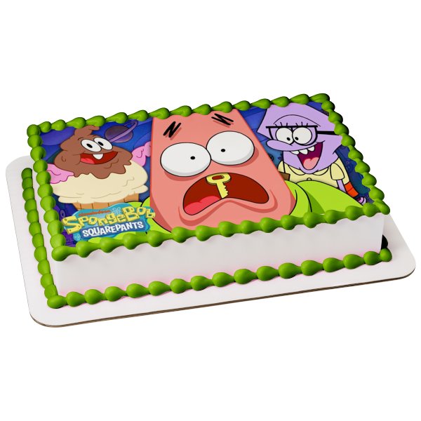 The Patrick Star Show Edible Cake Topper Image ABPID54503