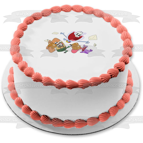 Imagen de decoración comestible para tarta de Middlemost Post Parker J. Cloud Russel Angus Shackleton ABPID54522 