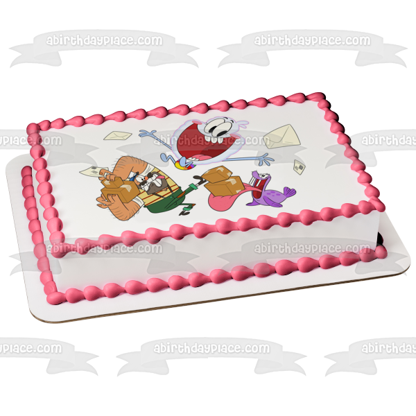 Imagen de decoración comestible para tarta de Middlemost Post Parker J. Cloud Russel Angus Shackleton ABPID54522 