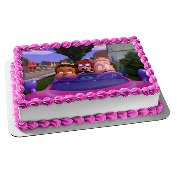 Rugrats Animated Series Tommy Chuckie Phil Lil Susie Edible Cake Topper Image ABPID54528