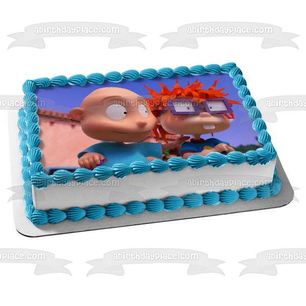 Rugrats Animated Series Chuckie Tommy Edible Cake Topper Image ABPID54531