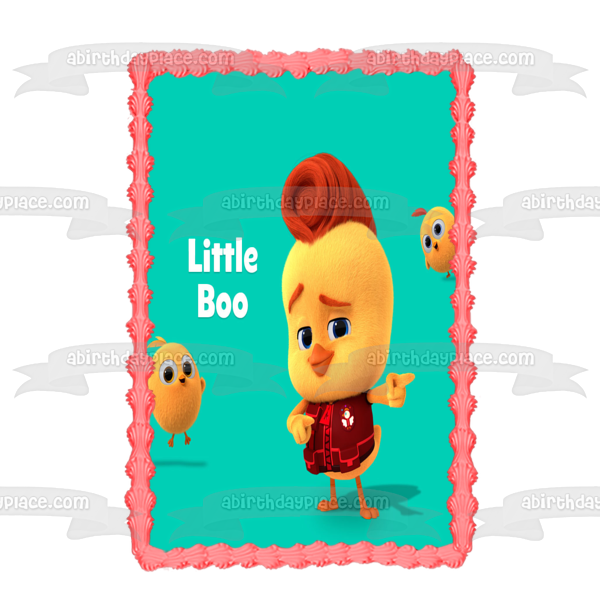 Chicken Squad Little Boo Edible Cake Topper Image ABPID54532