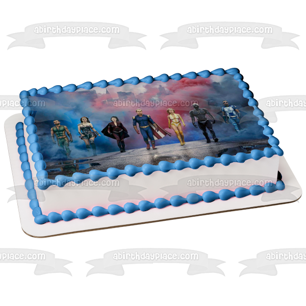 The Boys Billy Hughie Annie Homelander Kimiko Edible Cake Topper Image ABPID54409