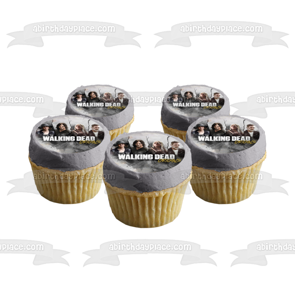 The Walking Dead Maggie Daryl Carol Negan Edible Cake Topper Image ABPID54435