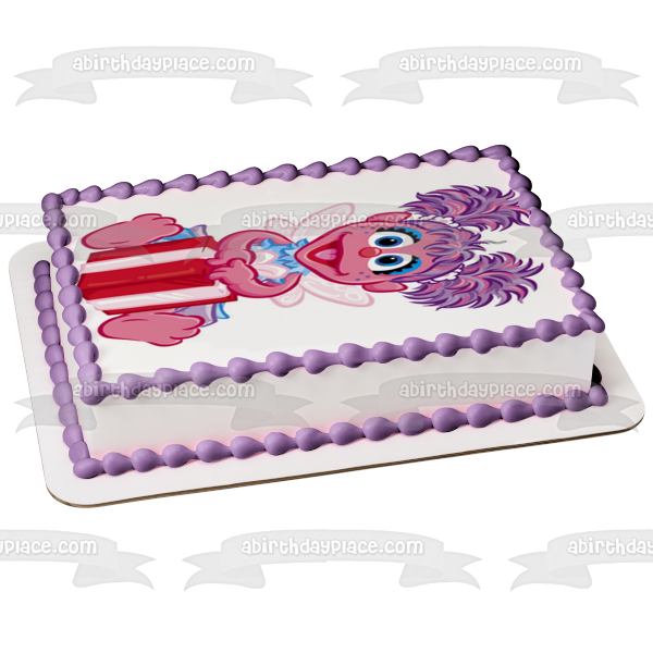 Abby Cadabby Muppet Barrio Sésamo Presente Imagen comestible para decoración de tarta ABPID00693 