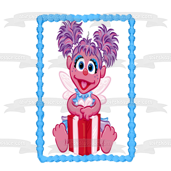 Abby Cadabby Muppet Barrio Sésamo Presente Imagen comestible para decoración de tarta ABPID00693 