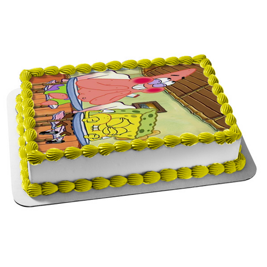 Imagen comestible para tarta de Bob Esponja, Patricio Estrella, parte inferior del bikini, ABPID00130 