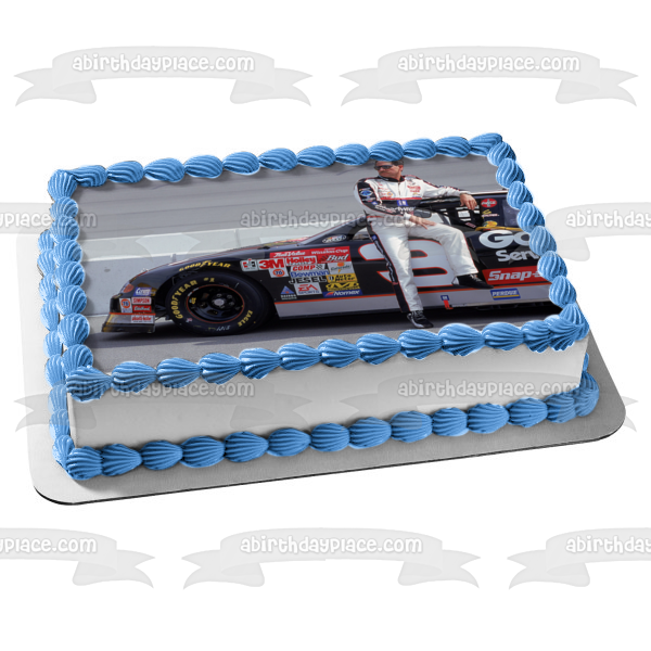 Imagen comestible para tarta de Ralph Dale Earnhardt Sr. Goodyear Nascar ABPID00177 