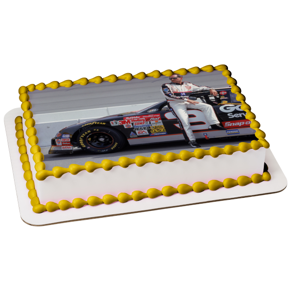 Imagen comestible para tarta de Ralph Dale Earnhardt Sr. Goodyear Nascar ABPID00177 