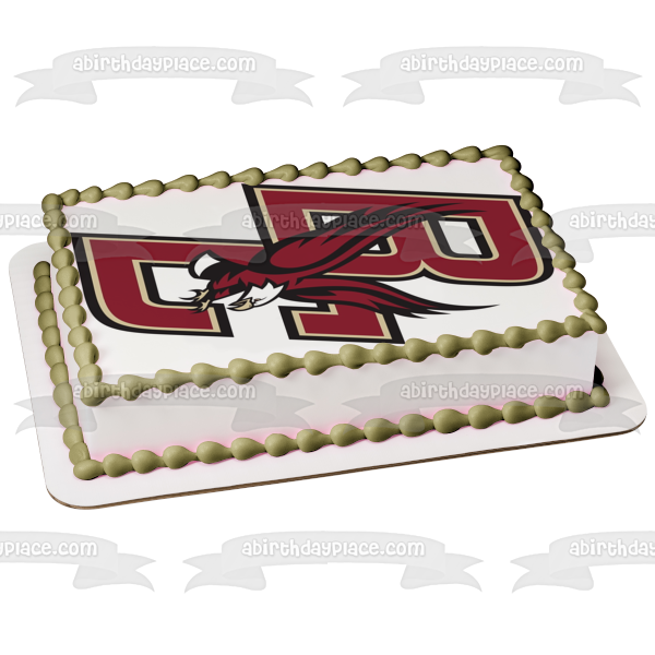 Imagen comestible para decoración de tarta con el logotipo de los Boston College Eagles ABPID00477 