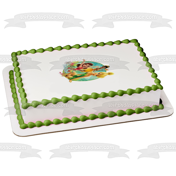 Hadas Tinker Bell Pixie Fabuloso adorno comestible para tarta imagen ABPID00764 