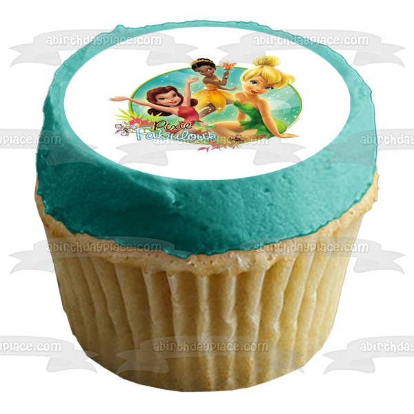 Hadas Tinker Bell Pixie Fabuloso adorno comestible para tarta imagen ABPID00764 