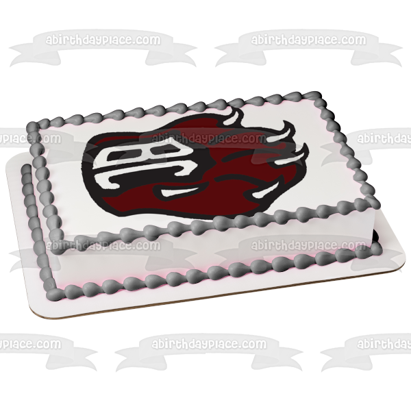 Imagen comestible para decoración de tarta con el logotipo de Brookland Cayce High School Bearcats ABPID00370 