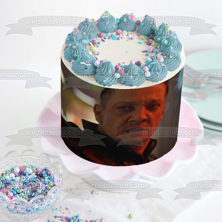 Imagen comestible para tarta de Avengers Endgame Hawkeye Clint Barton ABPID00807 