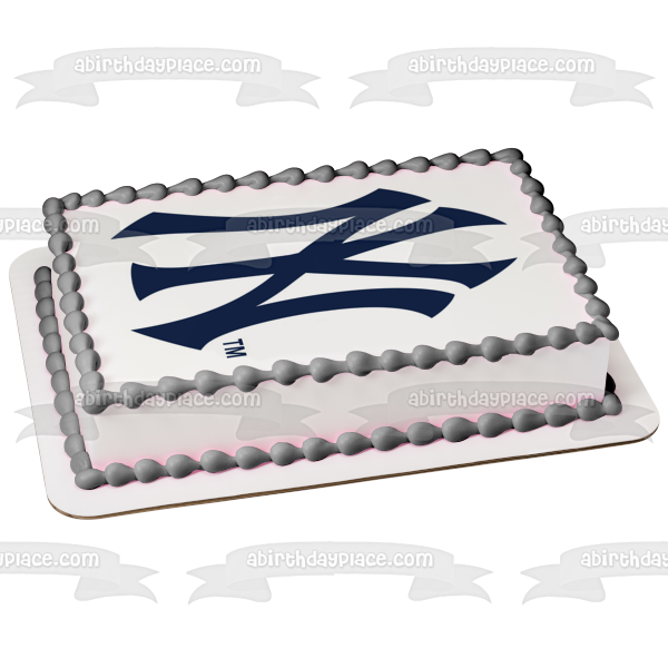 New York Yankees (Nr2) - Edible Cake Topper OR Cupcake Topper