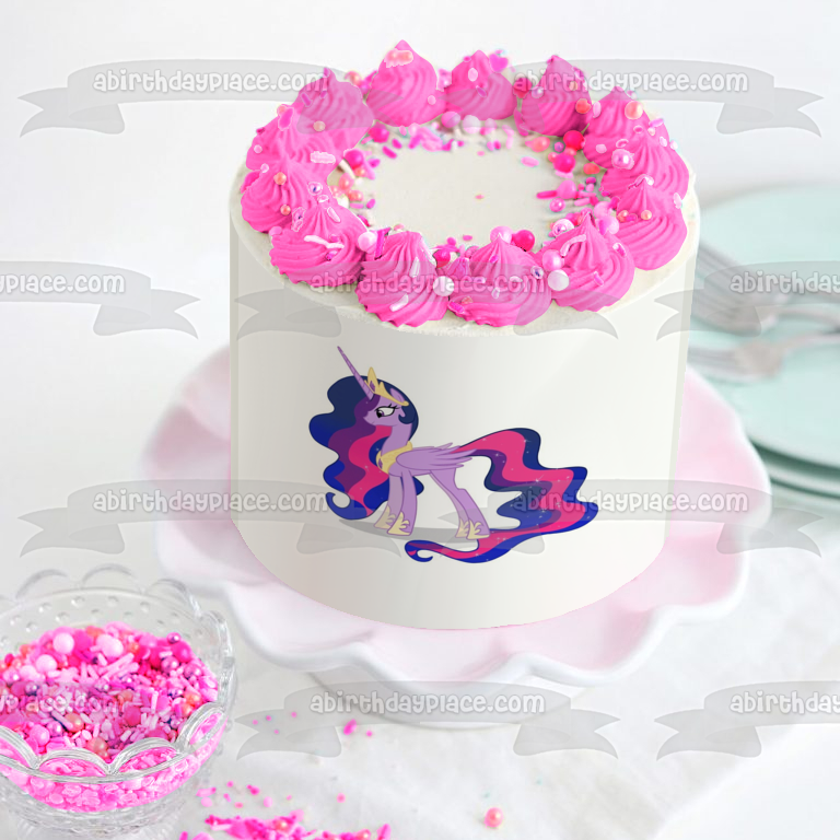 My Little Pony Princess Twilight Sparkle Edible Cake Topper Image ABPI – A  Birthday Place