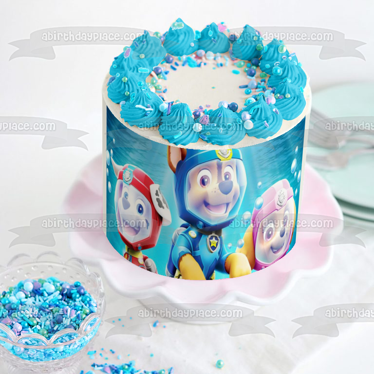 Mighty Pups PAW Patrol Edible Cake Toppers – Ediblecakeimage