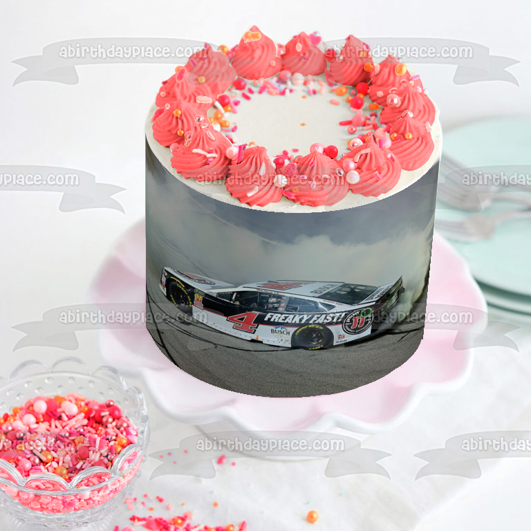 Kevin Harvick Nascar Car Racing - Decoración comestible para tarta, imagen ABPID01538 