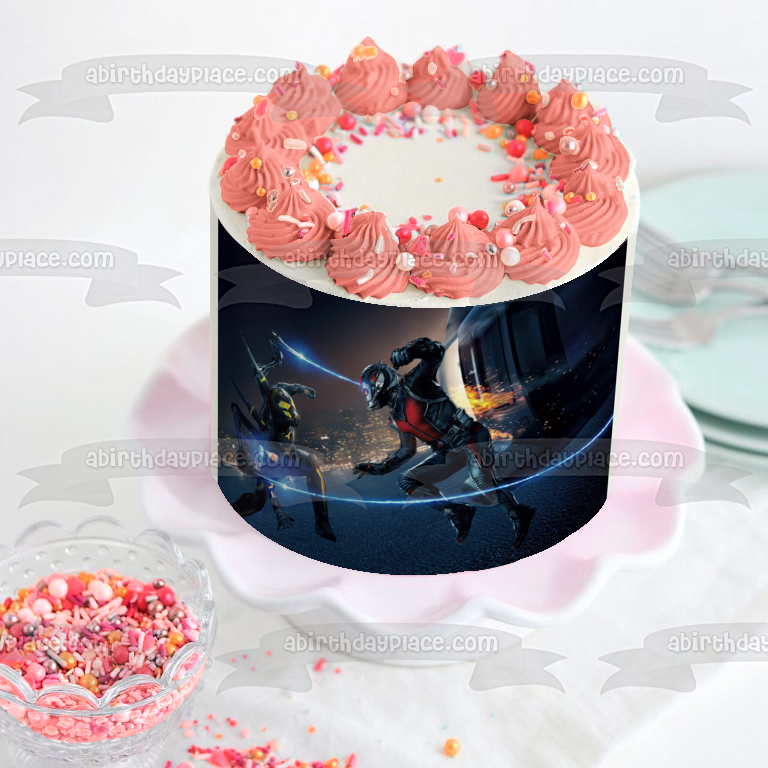 Ant-Man Avengers Endgame Edible Cake Topper Image ABPID01630