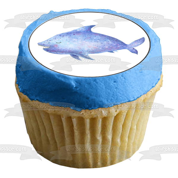 Gyufise 30 Pack Ocean Sea Animals Cupcake Toppers Dolphin Crab