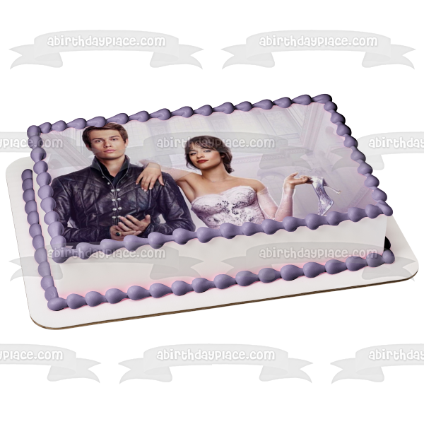 Cinderella Musical Prince Robert Glass Slipper Edible Cake Topper Image ABPID54718