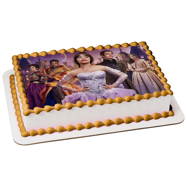 Cinderella Musical Prince Robert King Rowan Queen Beatrice Fairy Godmother Edible Cake Topper Image ABPID54717