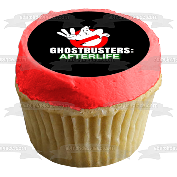 Ghostbusters: Afterlife Logo with Mooglie Edible Cake Topper Image ABPID54652