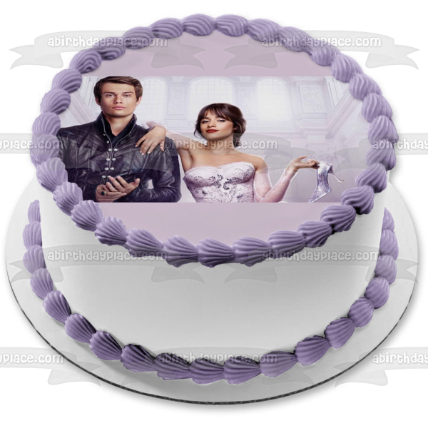 Cinderella Musical Prince Robert Glass Slipper Edible Cake Topper Image ABPID54718