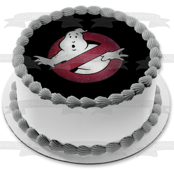 Logotipo de Ghostbusters: Afterlife con decoración comestible para tarta de Mooglie, imagen ABPID54660 