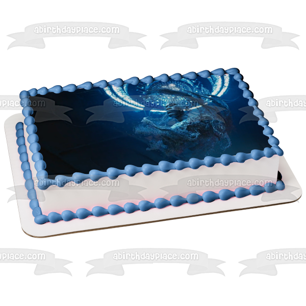 Imagen de decoración comestible para tarta de Morfeo de Matrix Resurrections ABPID54734 