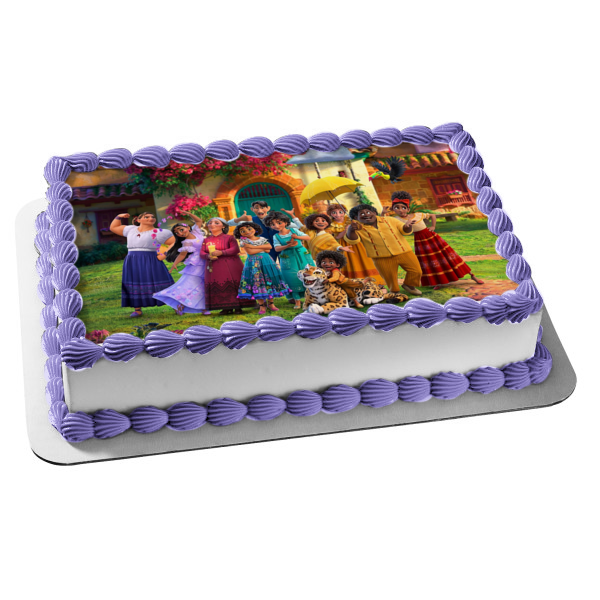 Encanto Mirabel Agustin Julieta Isabela Edible Cake Topper Image ABPID54677