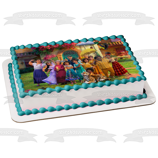 Encanto Mirabel Agustin Julieta Isabela Edible Cake Topper Image ABPID54677