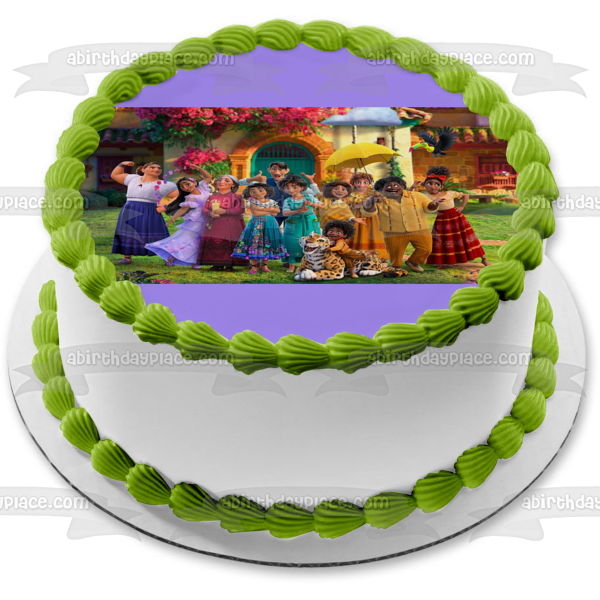 Encanto Mirabel Agustin Julieta Isabela Edible Cake Topper Image ABPID54677