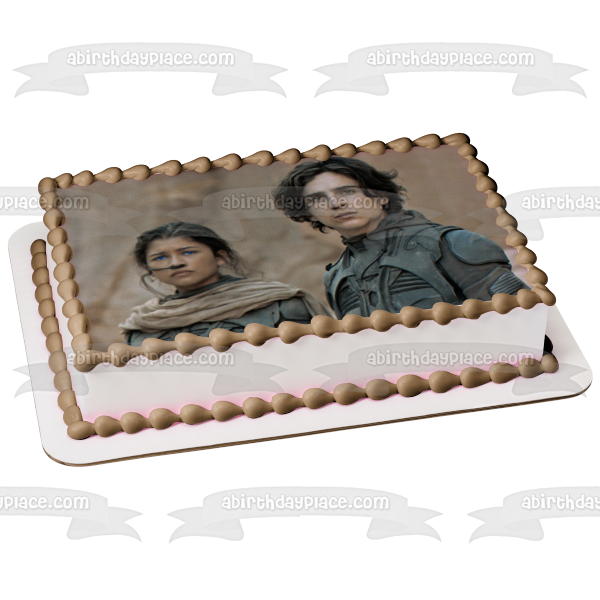 Imagen comestible para decoración de tarta de Dune Paul Lady Jessica ABPID54741 