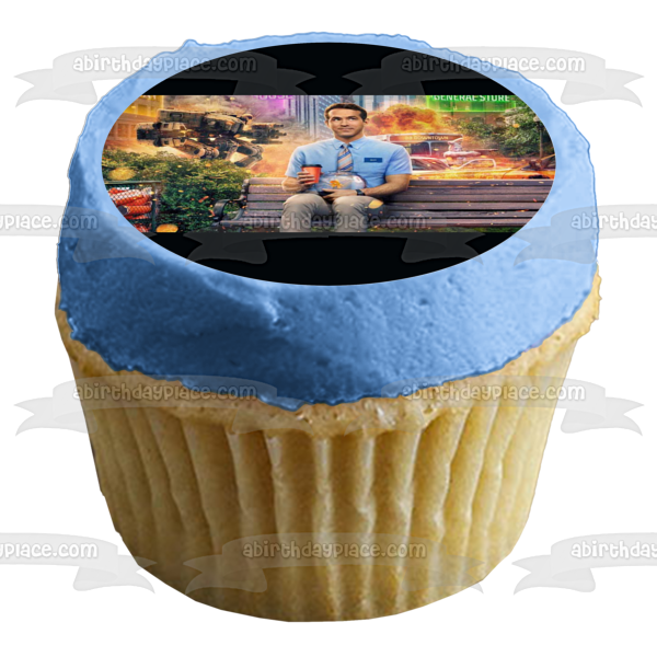 Free Guy Edible Cake Topper Image ABPID54753