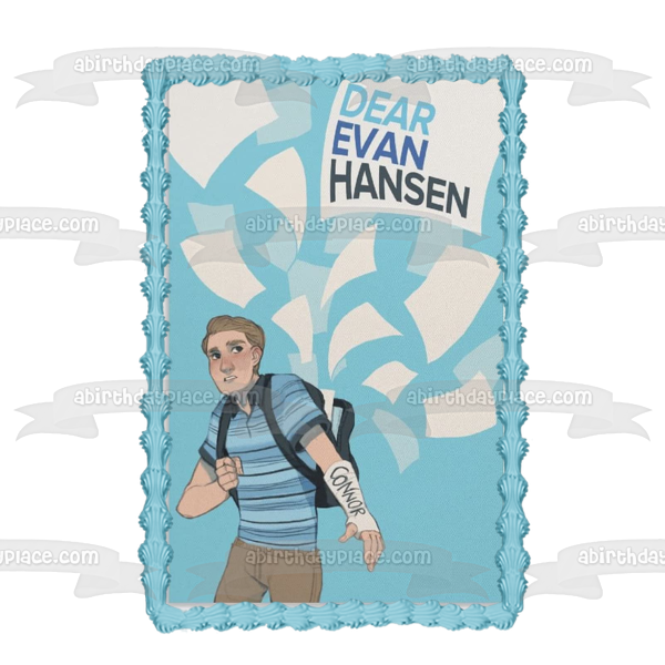 Estimado Evan Hansen Imagen comestible para decoración de tarta ABPID54701 