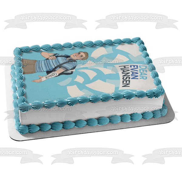 Estimado Evan Hansen Imagen comestible para decoración de tarta ABPID54701 