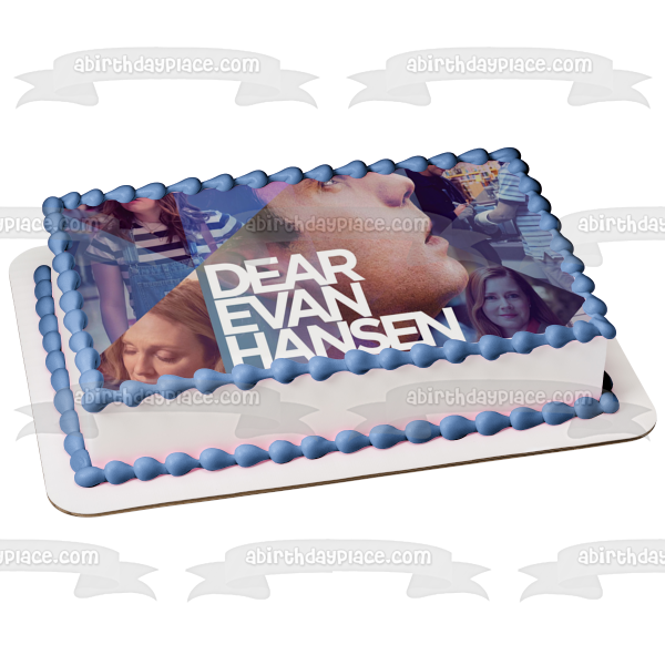 Dear Evan Hansen Collage Foto Zoe Murphy Imagen comestible para decoración de tarta ABPID54703 