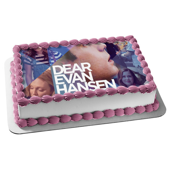 Dear Evan Hansen Collage Photo Zoe Murphy Edible Cake Topper Image ABPID54703